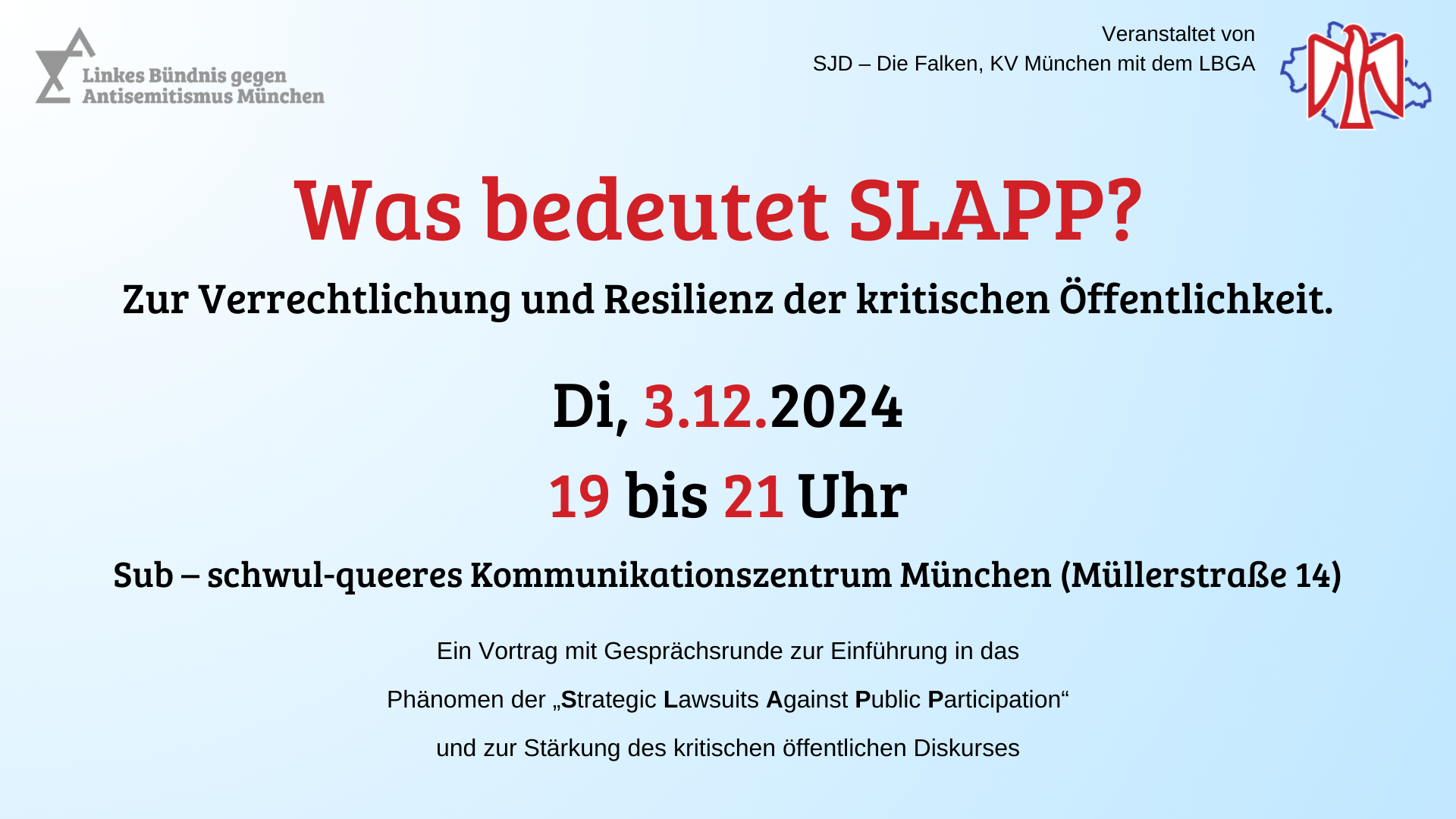 Was bedeutet SLAPP?